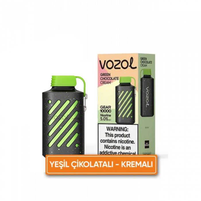 Vozol Gear 10000 Puff Green Chocolota Cream