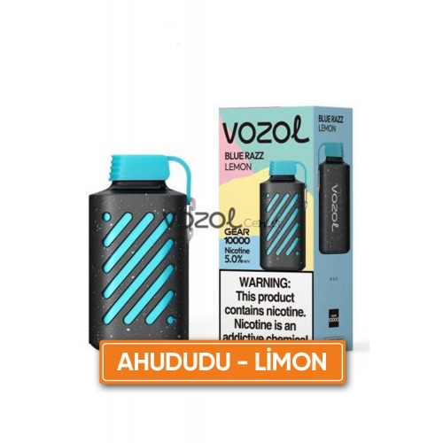 Vozol Gear 10000 Puff Bluerazz Lemon